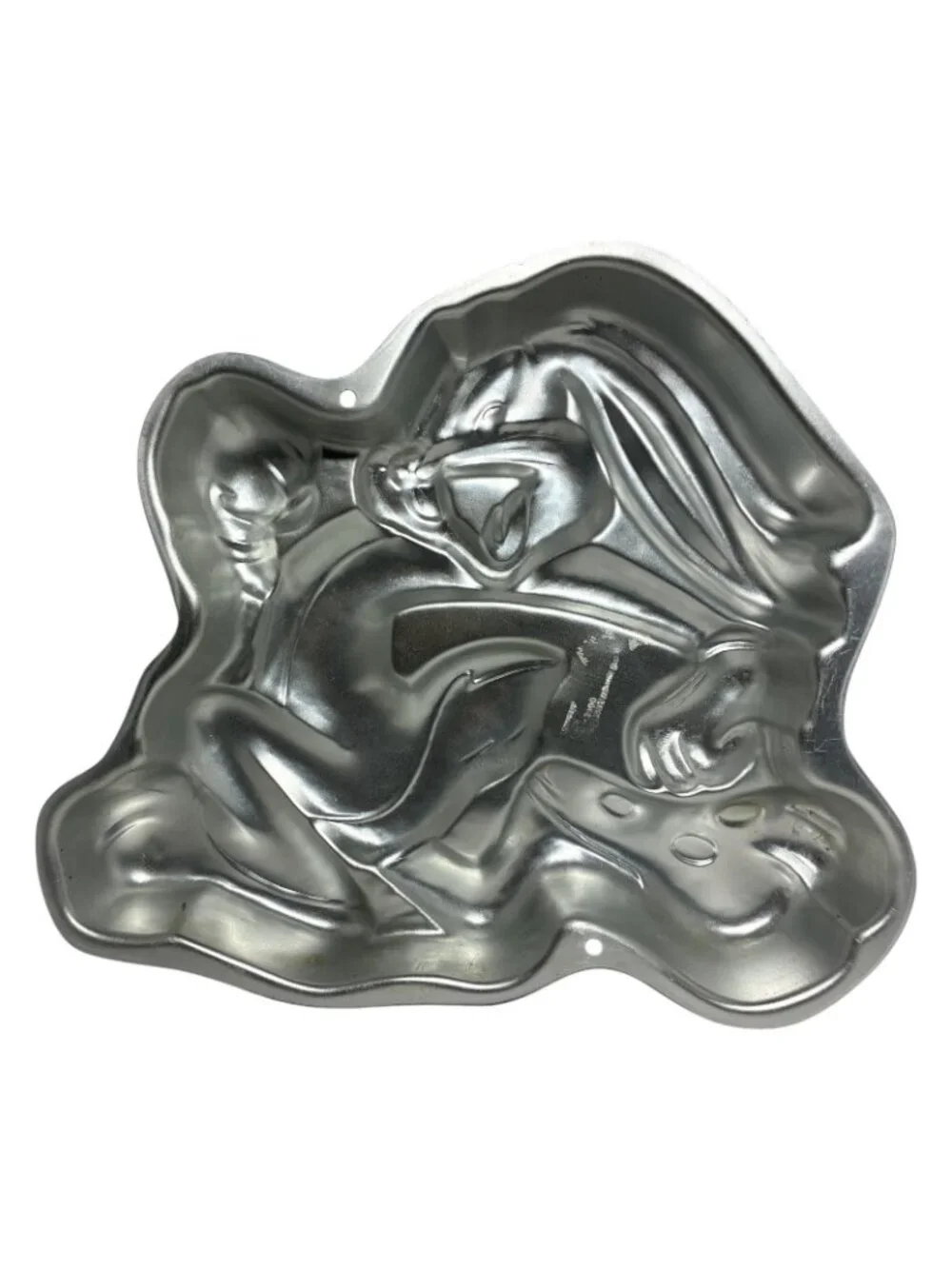 Wilton Bugs Bunny Running Looney Tunes Cake Pan Mold #2105-3200 Aluminum 1996